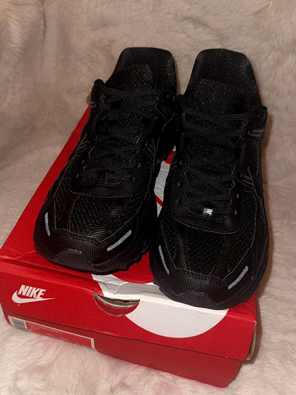 Nike Zoom Vomero 5 – Triple Black (Size 8)